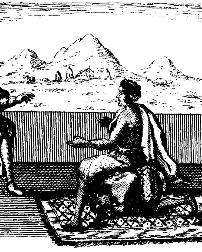 Portrait of Nzinga of Ndongo and Matamba, Angola