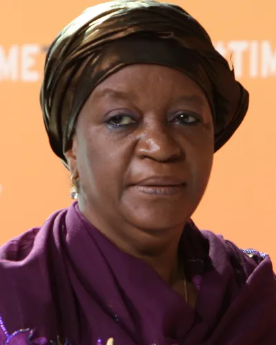 Portrait of Zainab Bangura, Sierra Leone
