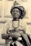 Portrait of Funmilayo Ransome-Kuti