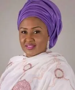 Portrait of Aisha Buhari, Nigeria