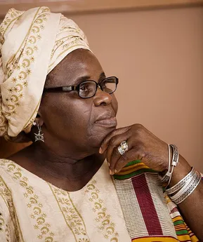 Portrait of Ama Ata Aidoo, Ghana