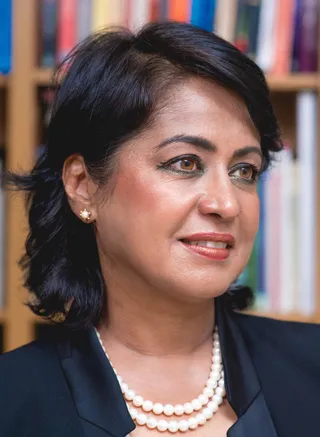 Portrait of Ameenah Gurib-Fakim, Mauritius