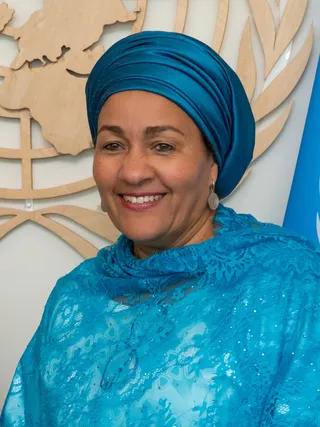 Portrait of Amina J. Mohammed, Nigeria