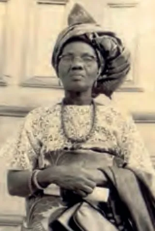 Portrait of Funmilayo Ransome-Kuti, Nigeria