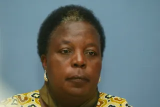 Portrait of Gertrude Mongella, Tanzania