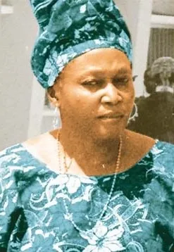 Portrait of Kudirat Abiola, Nigeria