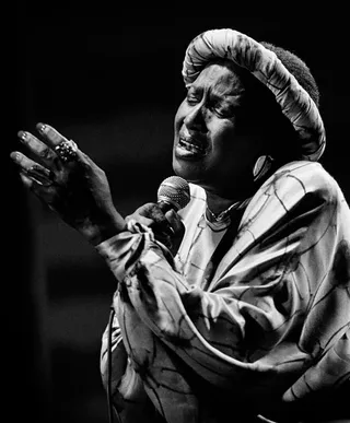 Portrait of Miriam Makeba, South Africa