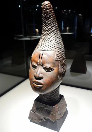 Portrait of Queen Idia of Benin, Nigeria