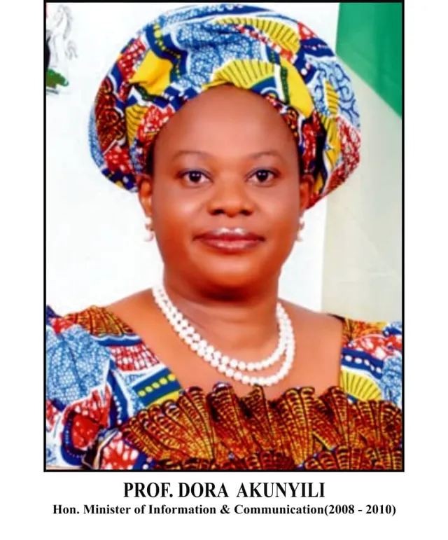 Portrait of Dora Akunyili, Nigeria
