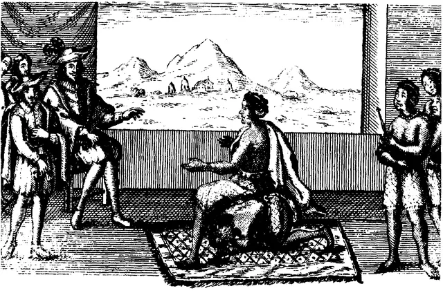 Portrait of Nzinga of Ndongo and Matamba, Angola