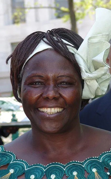 Portrait of Wangari Maathai, Kenya