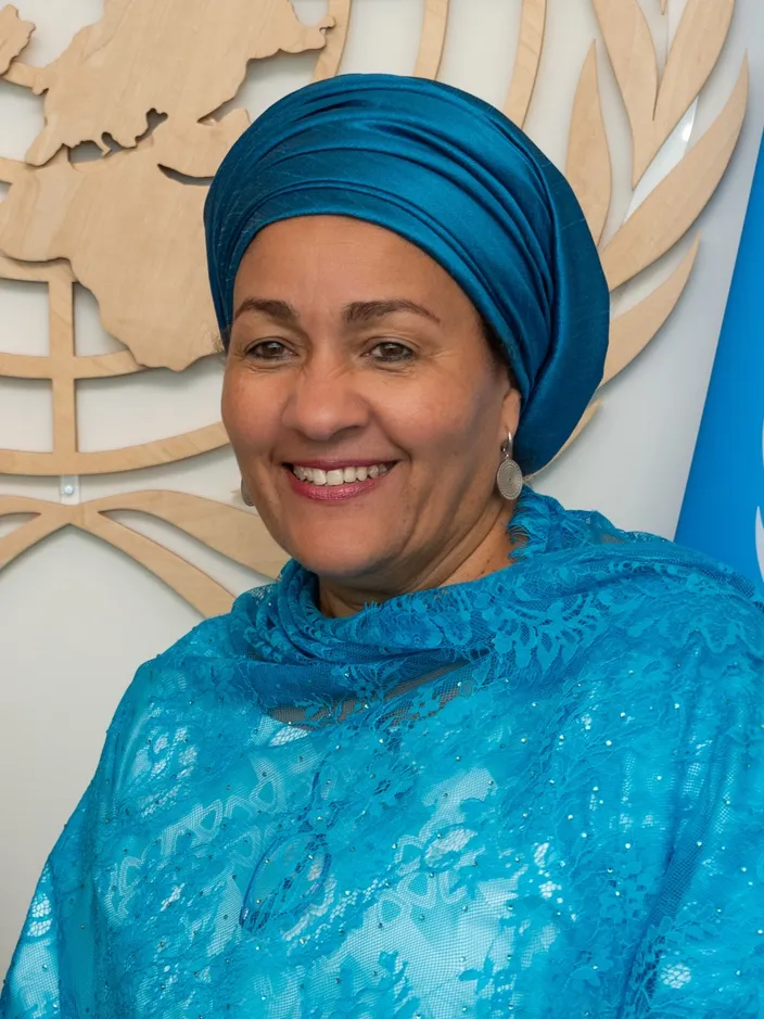 Portrait of Amina J. Mohammed, Nigeria