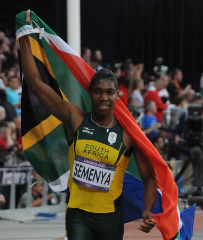 Portrait of Caster Semenya, South Africa