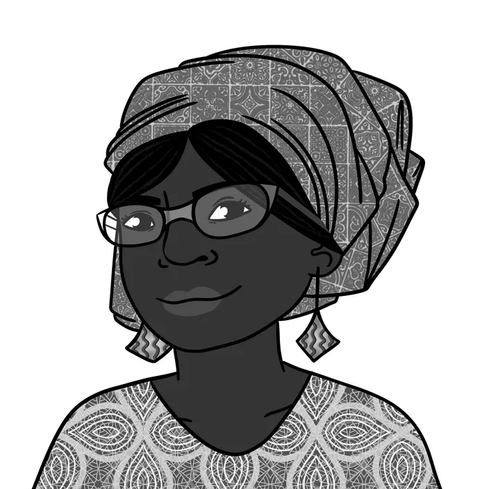 Portrait of Flora Nwapa, Nigeria