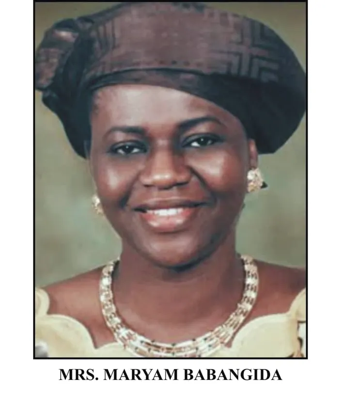 Portrait of Maryam Babangida, Nigeria