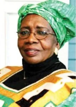 Portrait of Ruth Sando Perry, Liberia