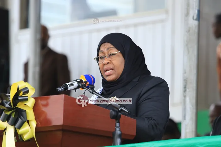 Portrait of Samia Suluhu Hassan, Tanzania