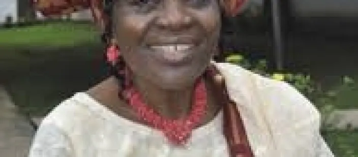 Portrait of Tomilayo Adekanye, Nigeria