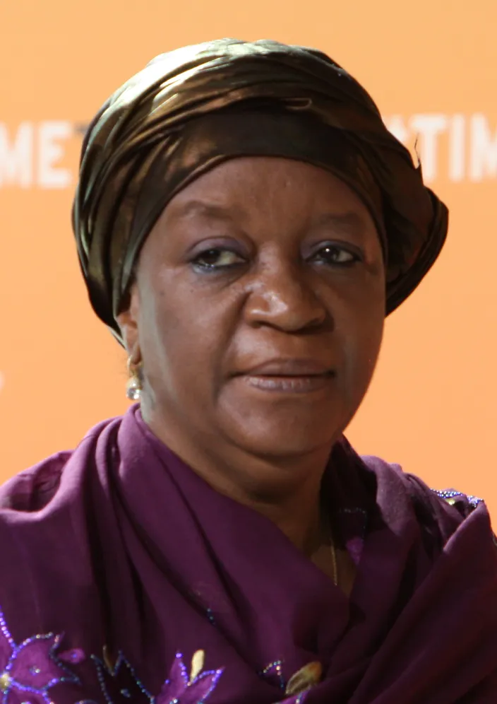 Portrait of Zainab Bangura, Sierra Leone
