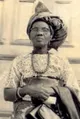 Portrait of Funmilayo Ransome-Kuti
