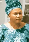 Portrait of Kudirat Abiola
